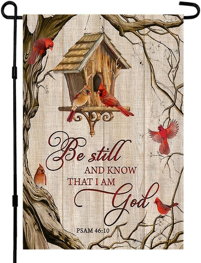 Urban Farming Garden - The Holy Bible Garden Flag 12