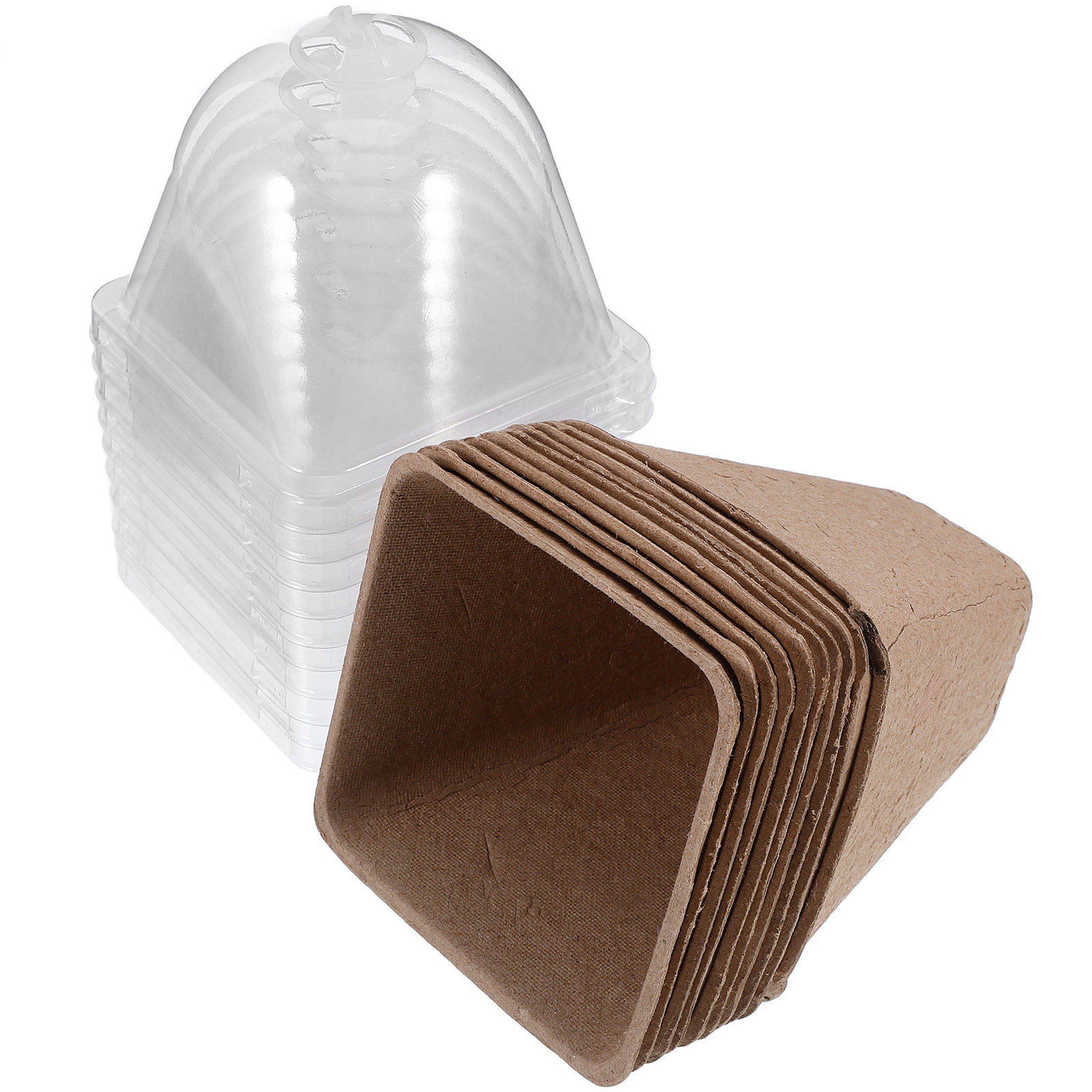 Dome Propagation Kit - 10Pcs Sustainable Seedling Starter Pot Kit