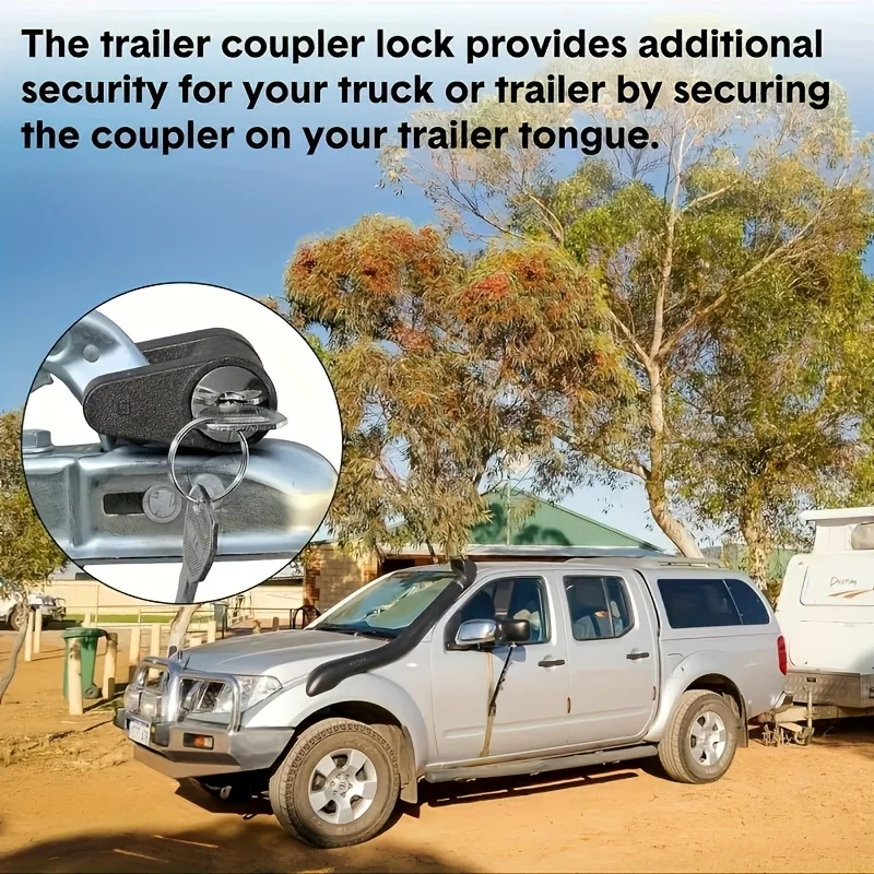 Trailer Hitch Lock, it feature - Urban Farming Equipment recension och pris