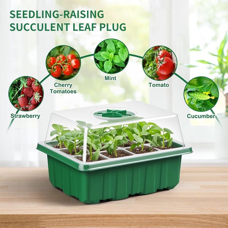Seed Starter Tray Mini Greenho - Dome Propagation Kit recension och pris
