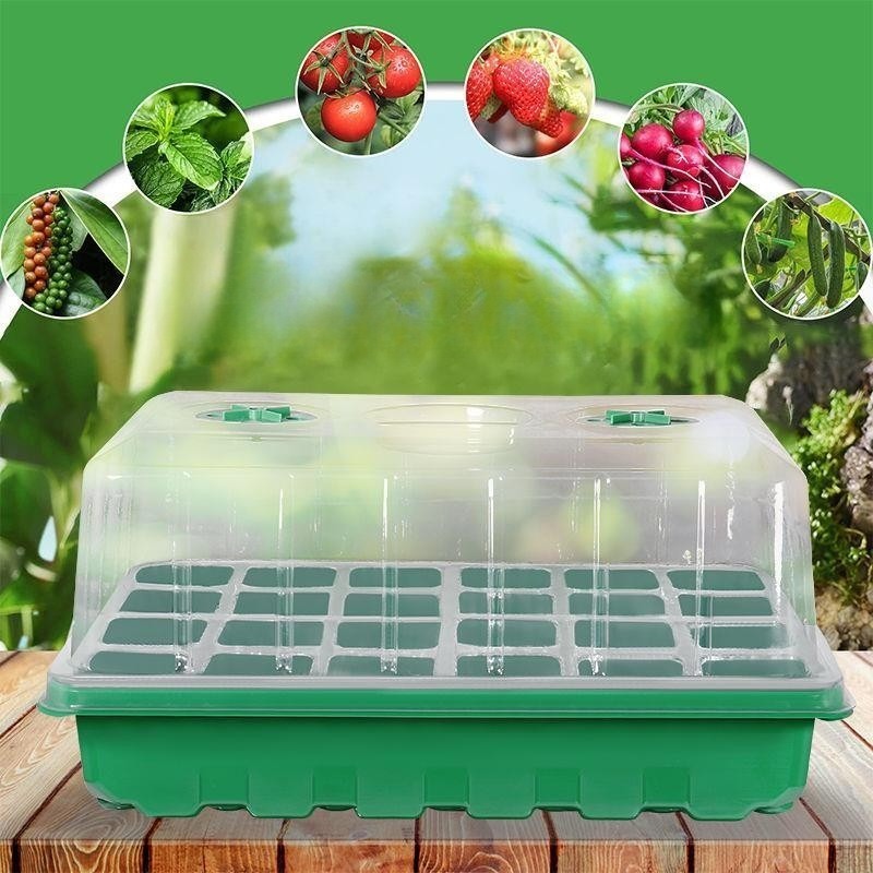 1/5-Piece Seedling Tray Kit, 2 - Dome Propagation Kit recension och pris