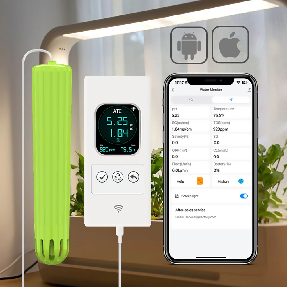 Kactoily 4-in-1 WiFi Sensor Ur - Urban Farming Garden recension och pris