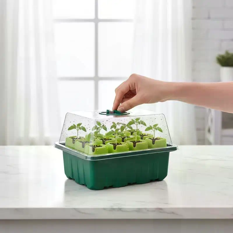Seed Starter Tray With Humidit - Dome Propagation Kit recension och pris