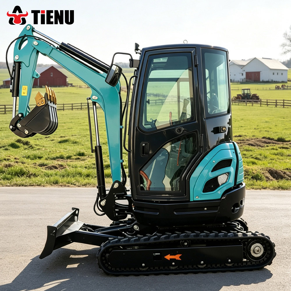 Hydraulic mini Excavator Track - Urban Farming Garden recension och pris