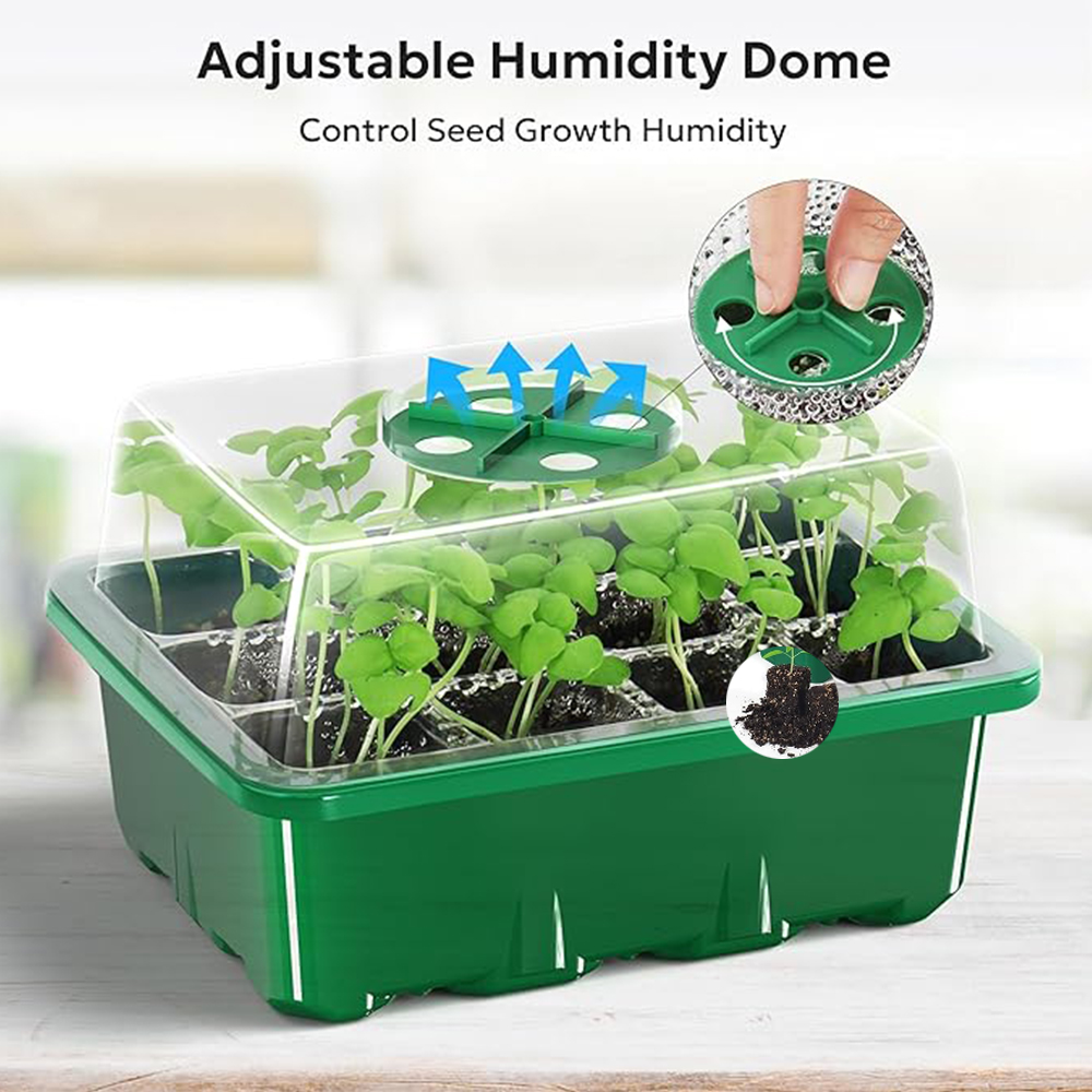10pcs/set Seedling Trays Seed  - Dome Propagation Kit recension och pris