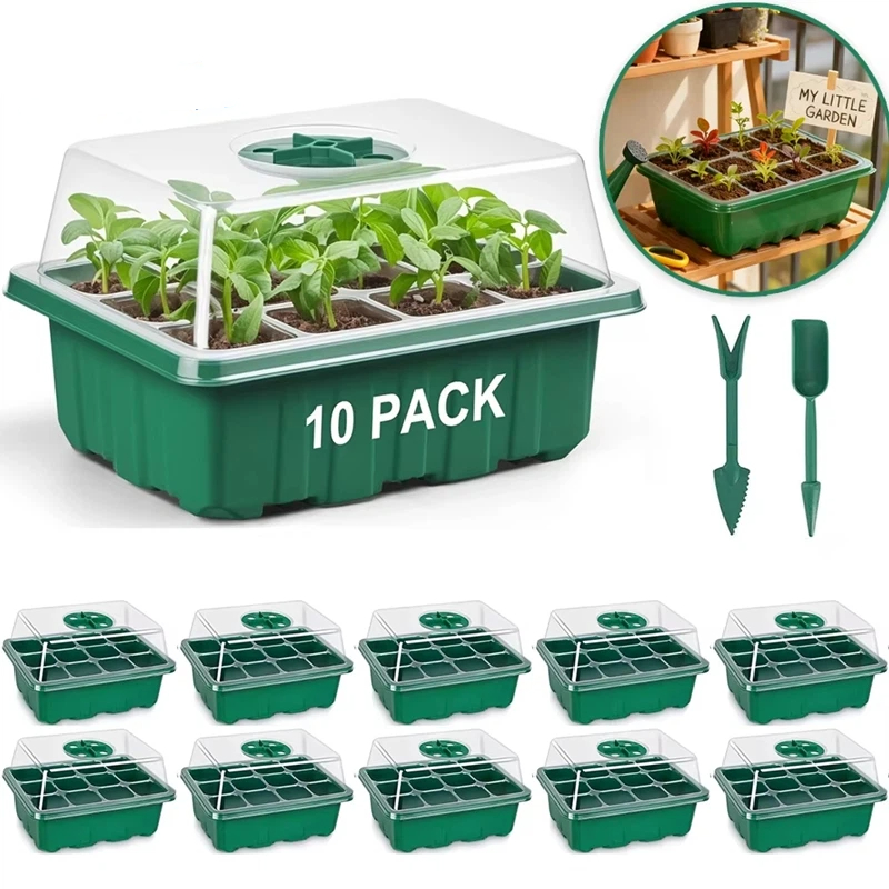 Seed Starter Tray Mini Greenho - Dome Propagation Kit recension och pris
